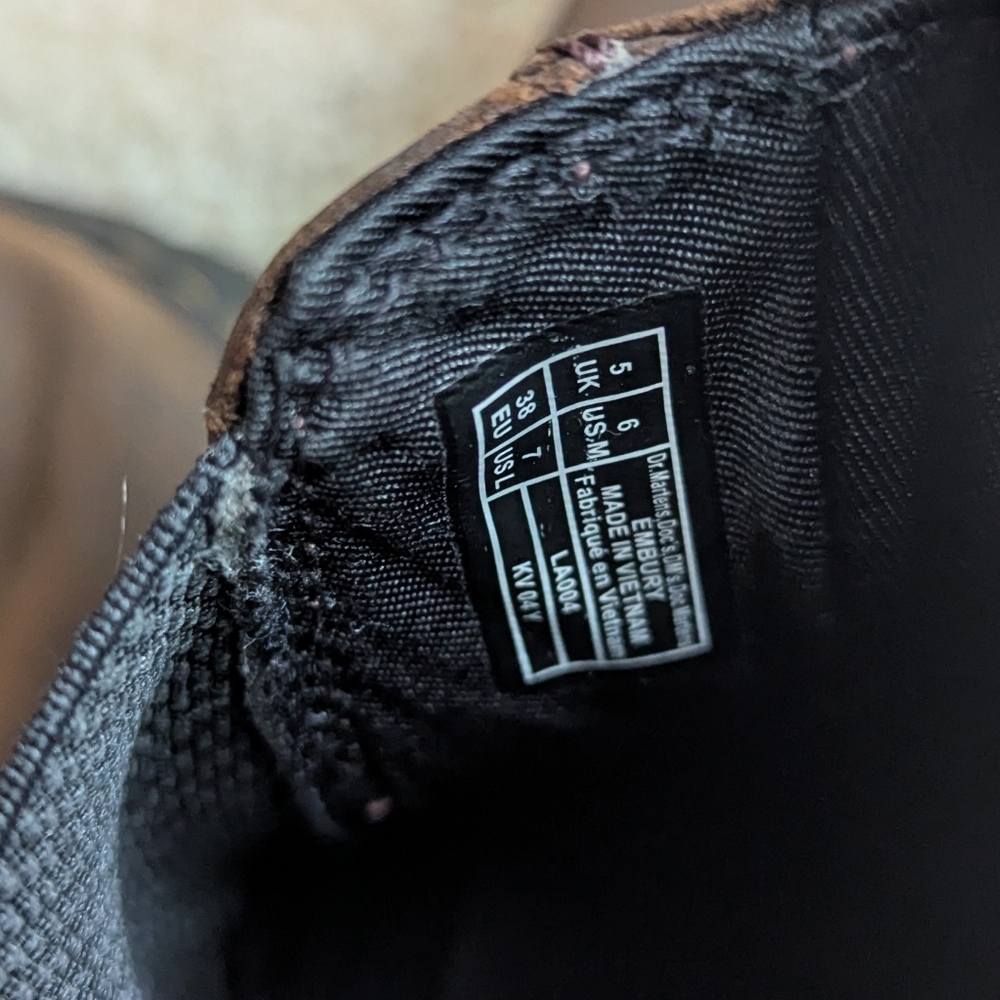 Dr. Martens Brown Leather Embury Chelsea Boots - Picture 6 of 6